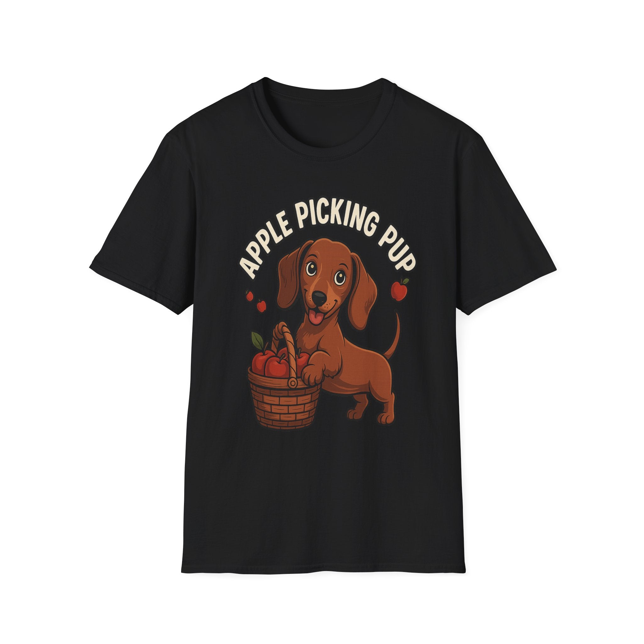 Apple Picking Pup T-Shirt