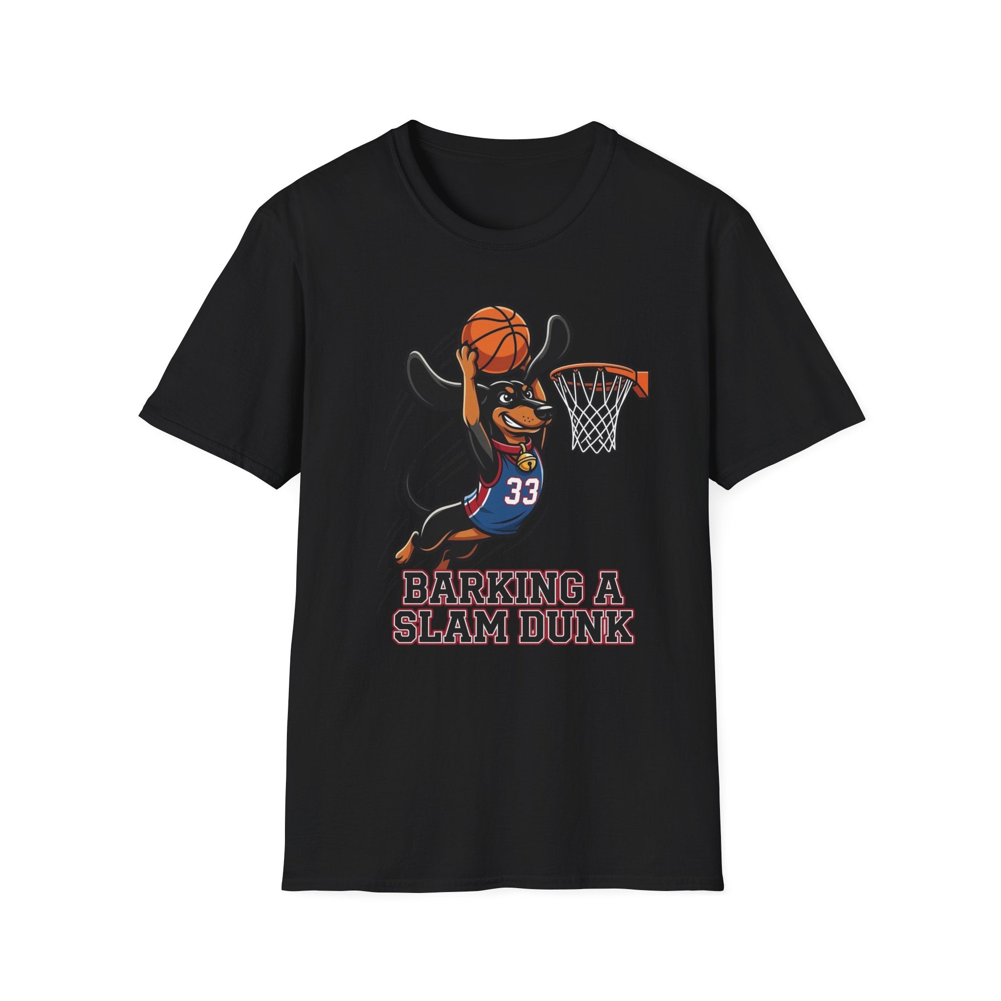 Barking a Slam Dunk T-Shirt