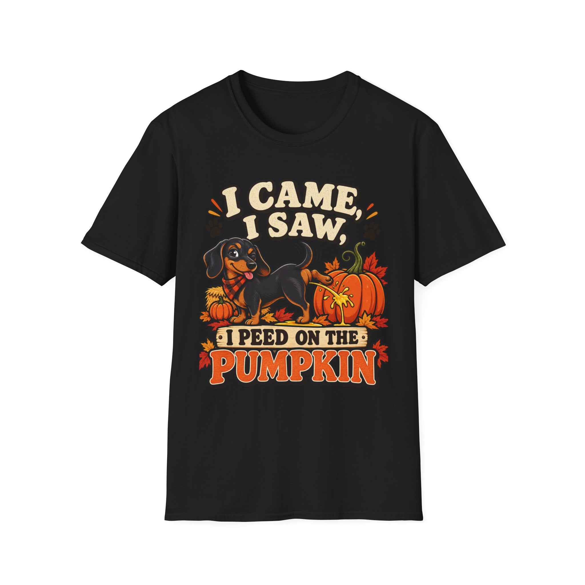 I Came, I Saw, I Peed on the Pumpkin T-Shirt