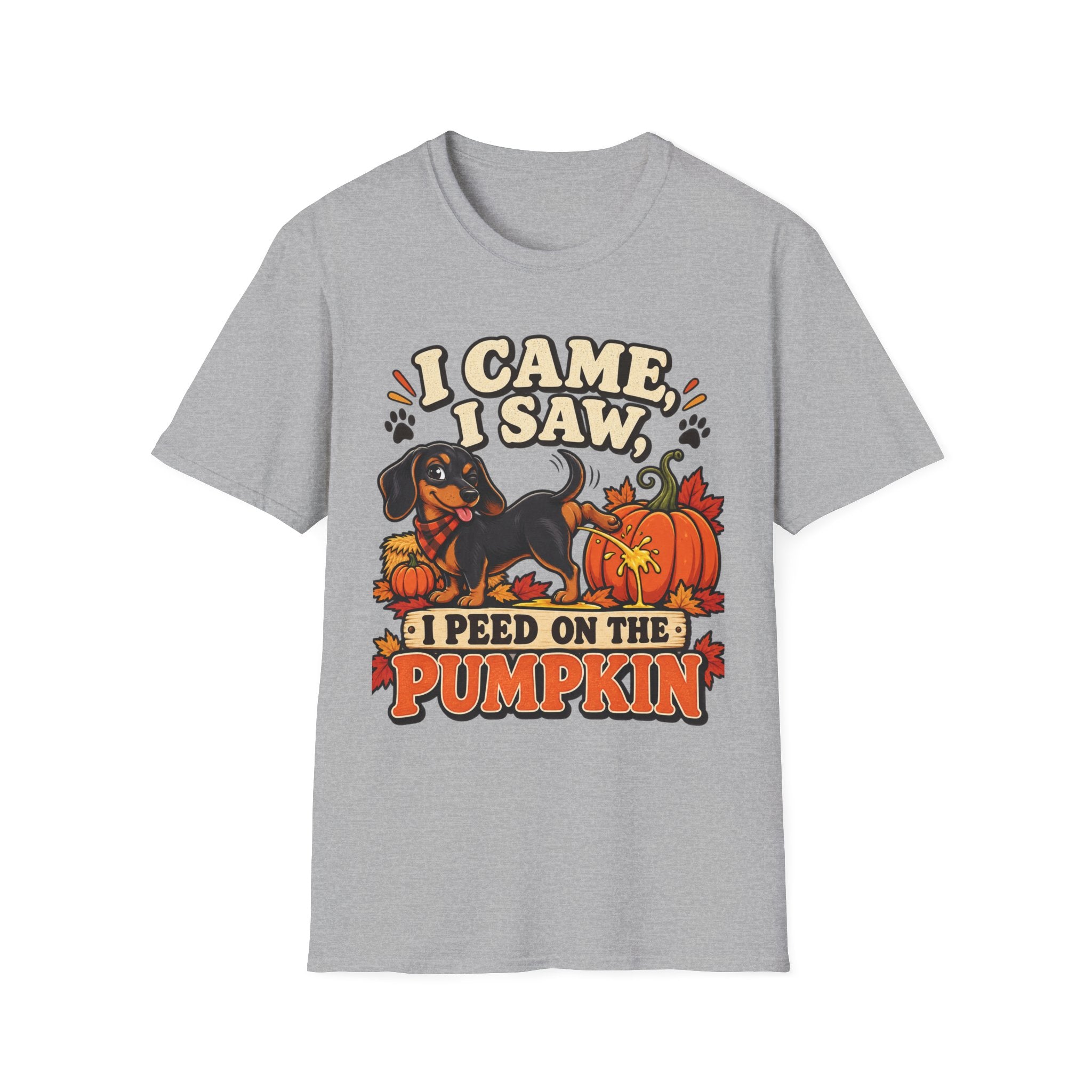 I Came, I Saw, I Peed on the Pumpkin T-Shirt
