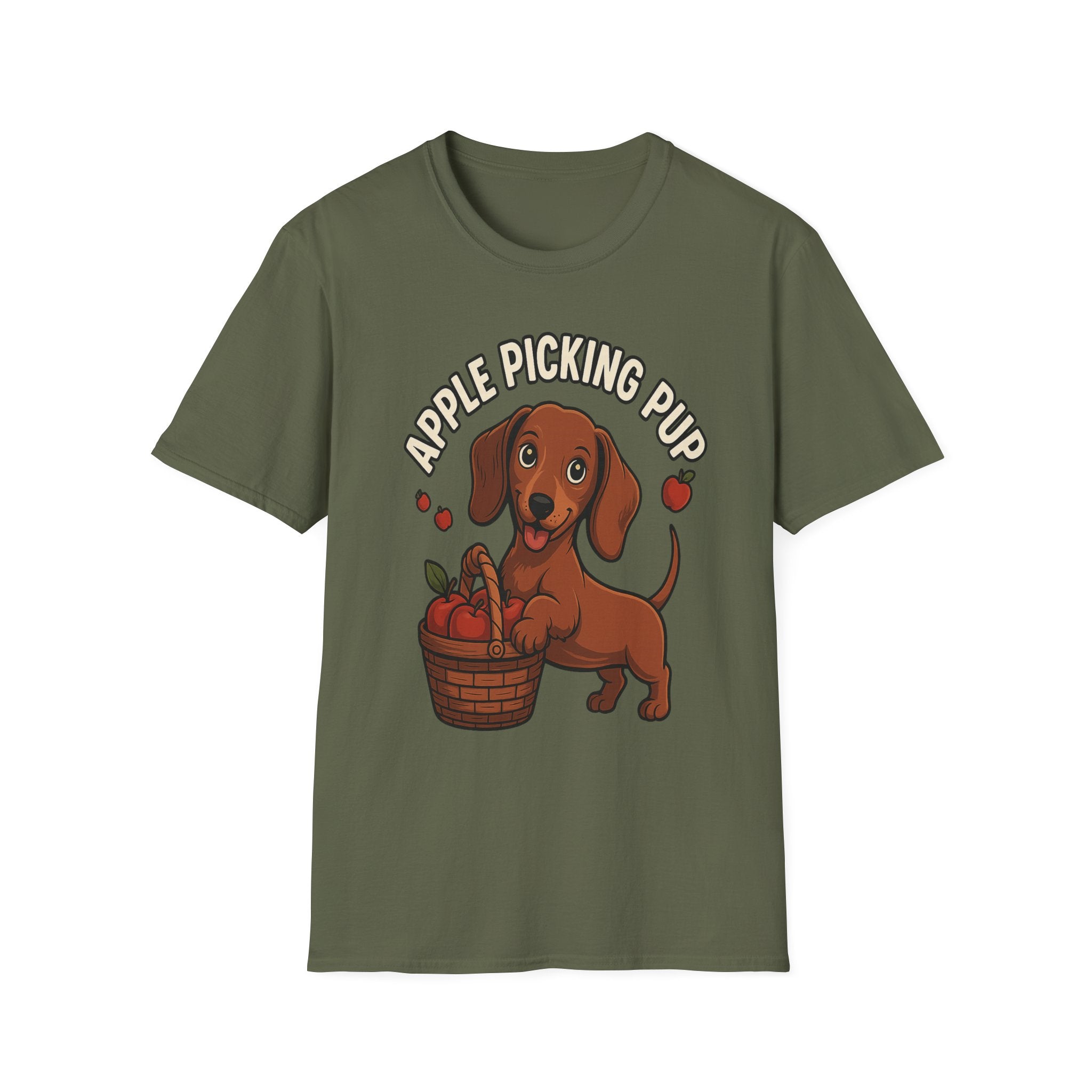Apple Picking Pup T-Shirt