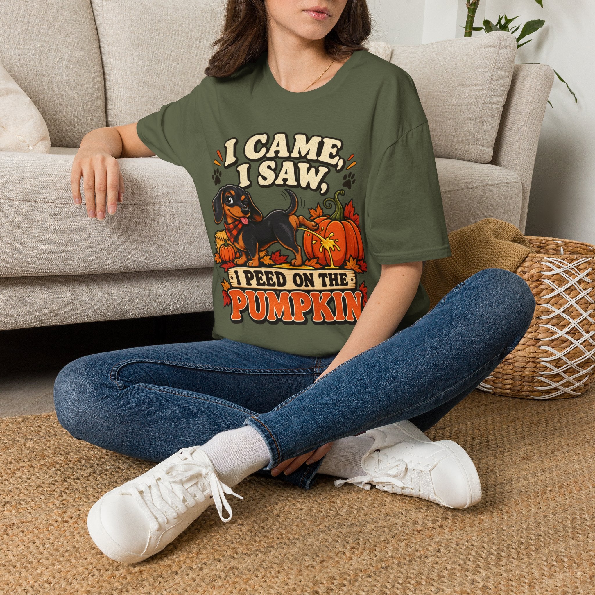 I Came, I Saw, I Peed on the Pumpkin T-Shirt