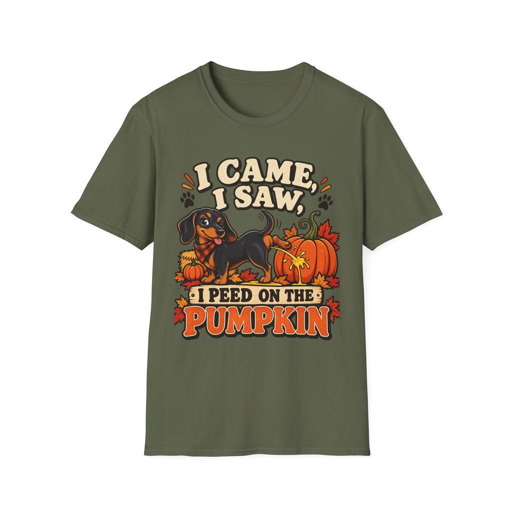 I Came, I Saw, I Peed on the Pumpkin T-Shirt