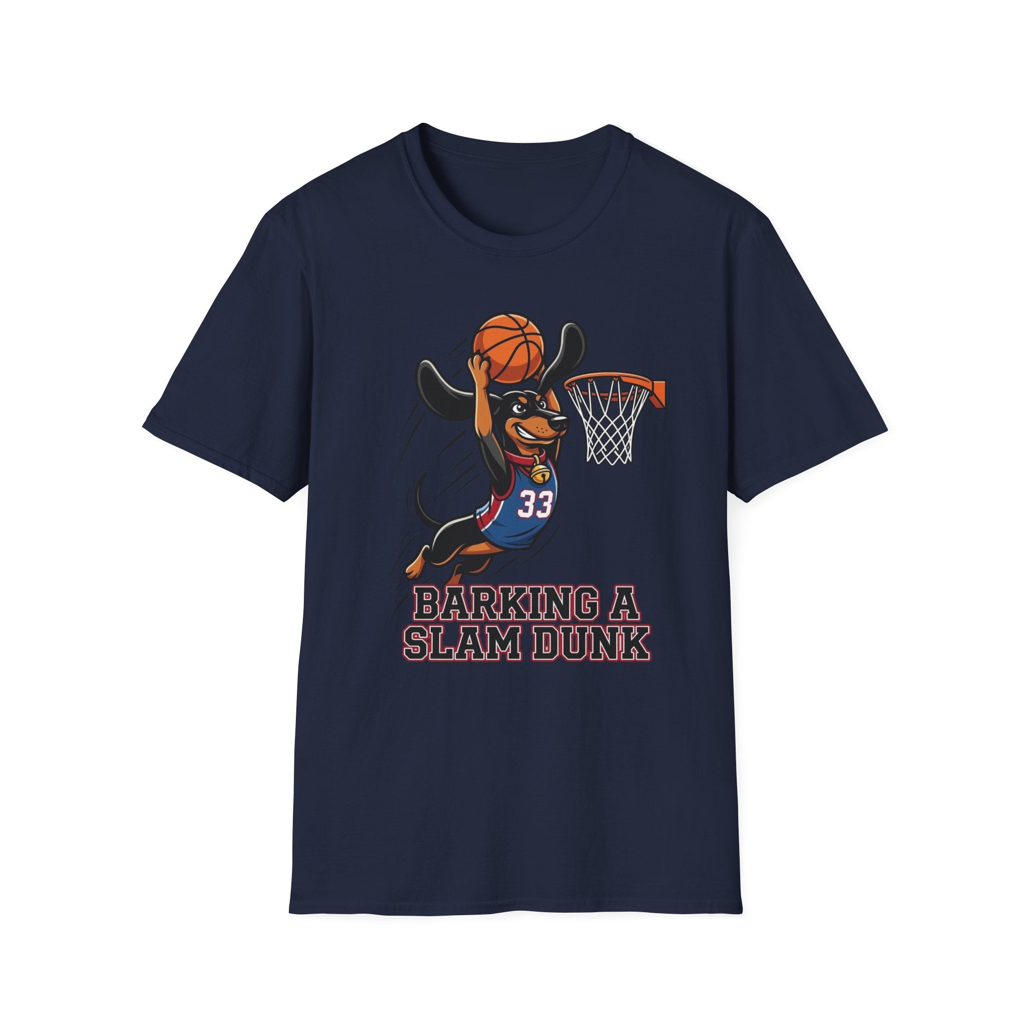Barking a Slam Dunk T-Shirt