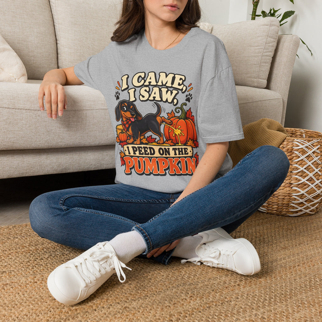 I Came, I Saw, I Peed on the Pumpkin T-Shirt