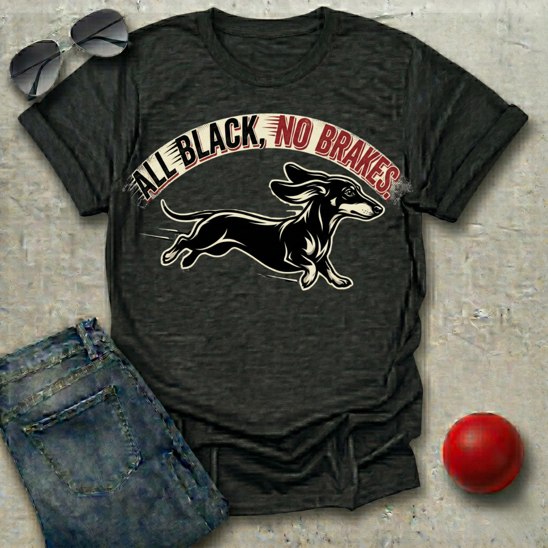 All Black No Brakes T-Shirt