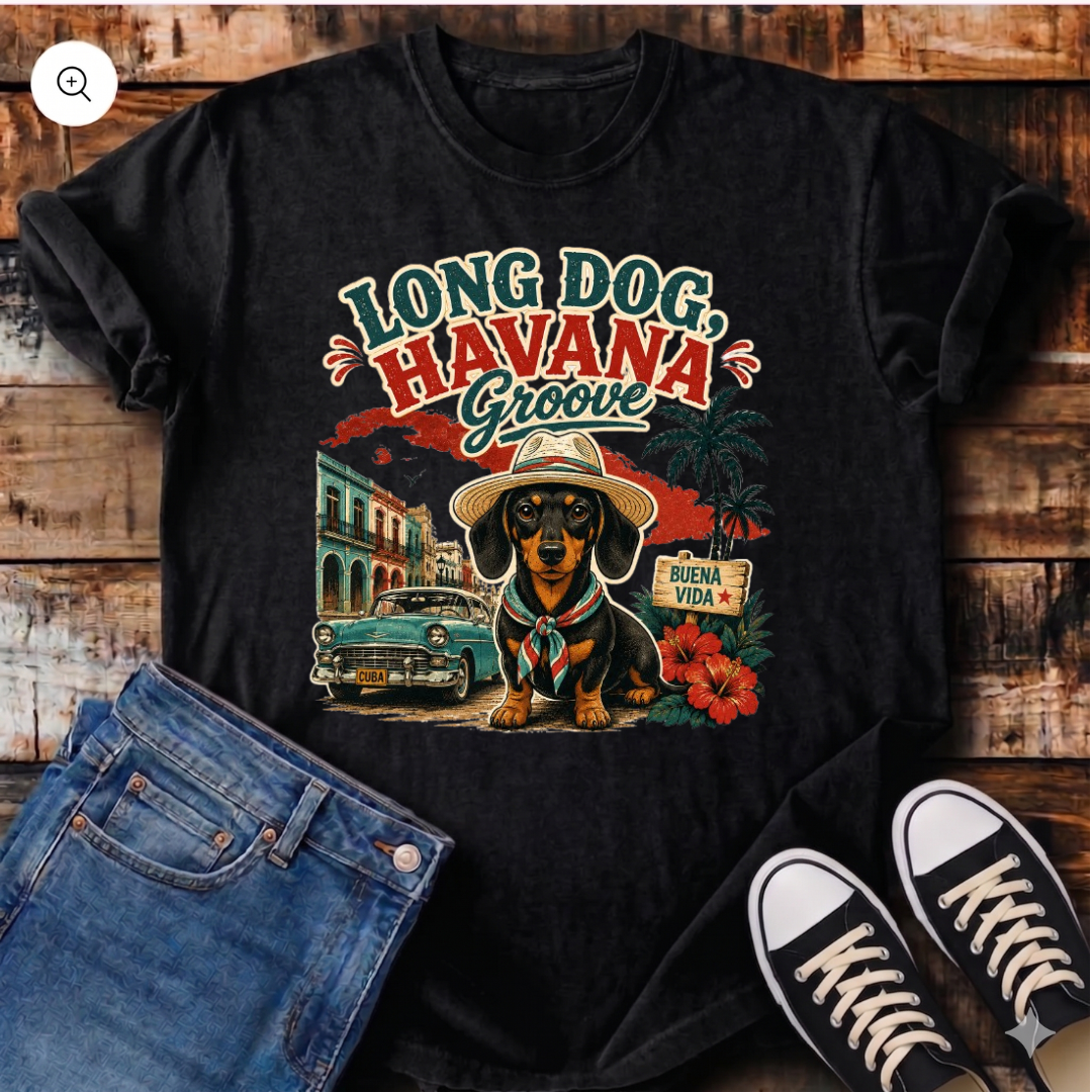 Long Dog Havana Groove T-Shirt