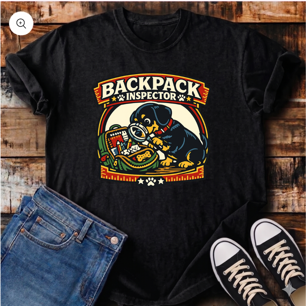 Backpack Inspector T-Shirt