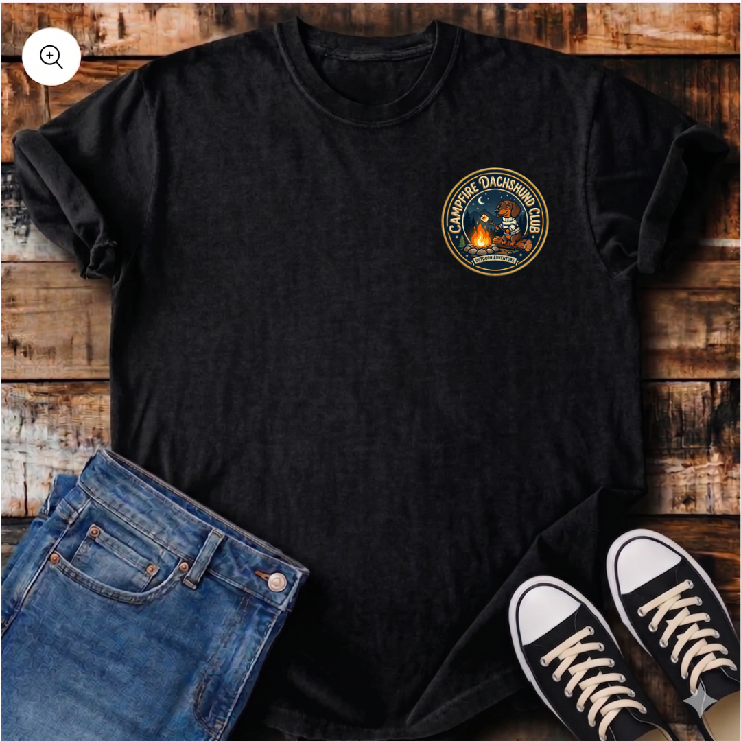 Campfire Dachshund Club T-Shirt