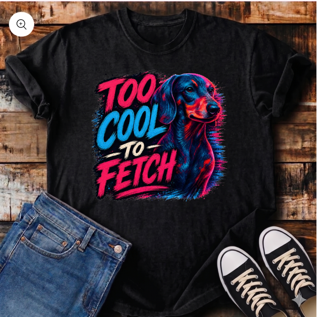 Too Cool To Fetch T-Shirt