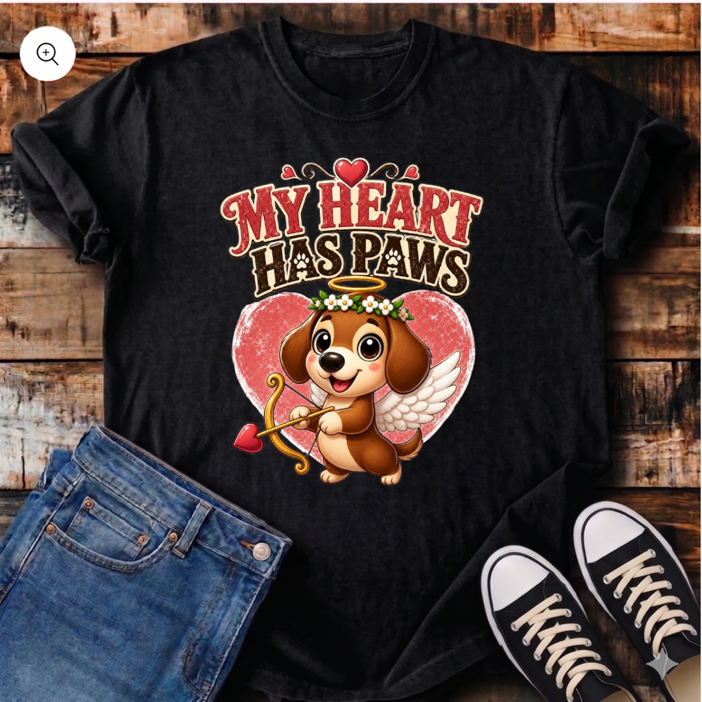 My Heart Has Paws T-Shirt