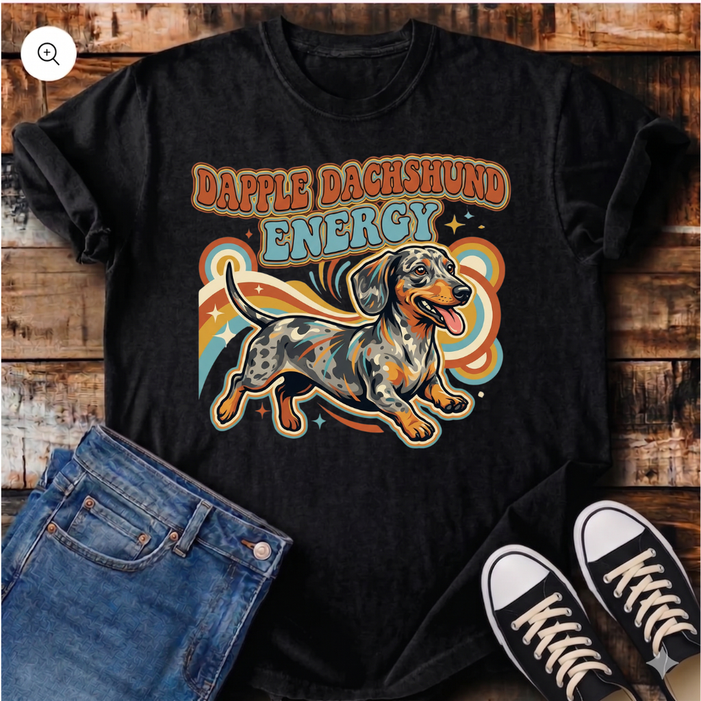 Dapple Dachshund Energy T-Shirt
