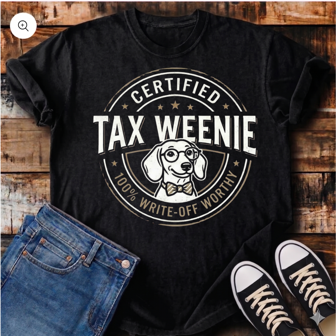 Certified Tax Weenie T-Shirt