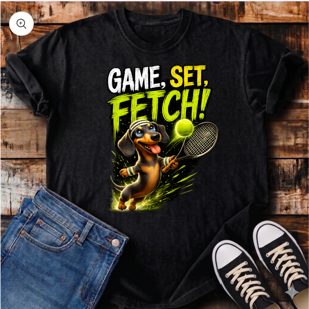 Game, Set, Fetch T-Shirt