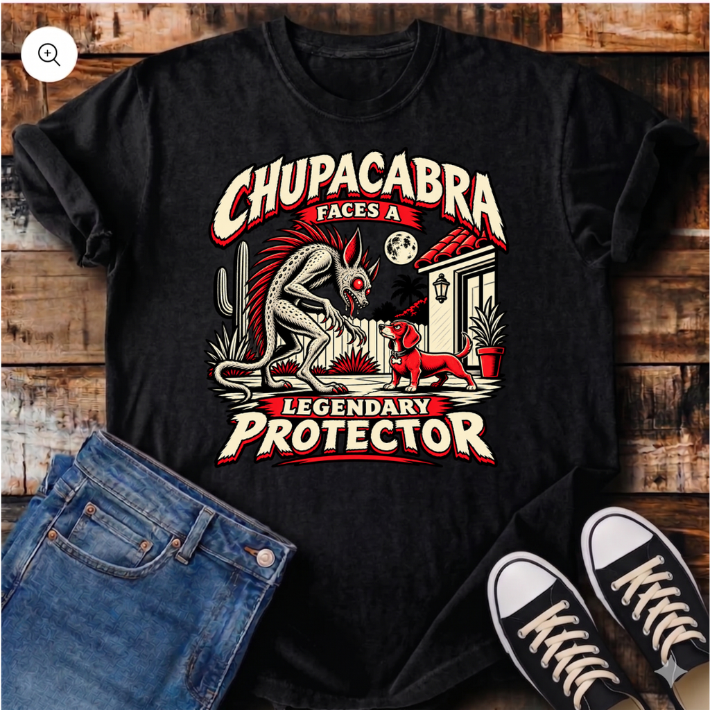 Chupacabra and Dachshund T-Shirt