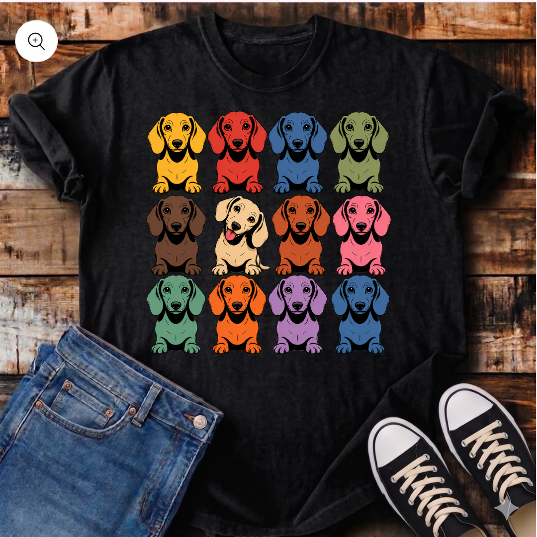 Doxie Pop Parade T-Shirt