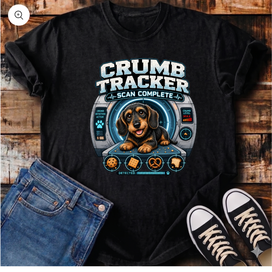 Crumb Tracker Scan Complete T-Shirt