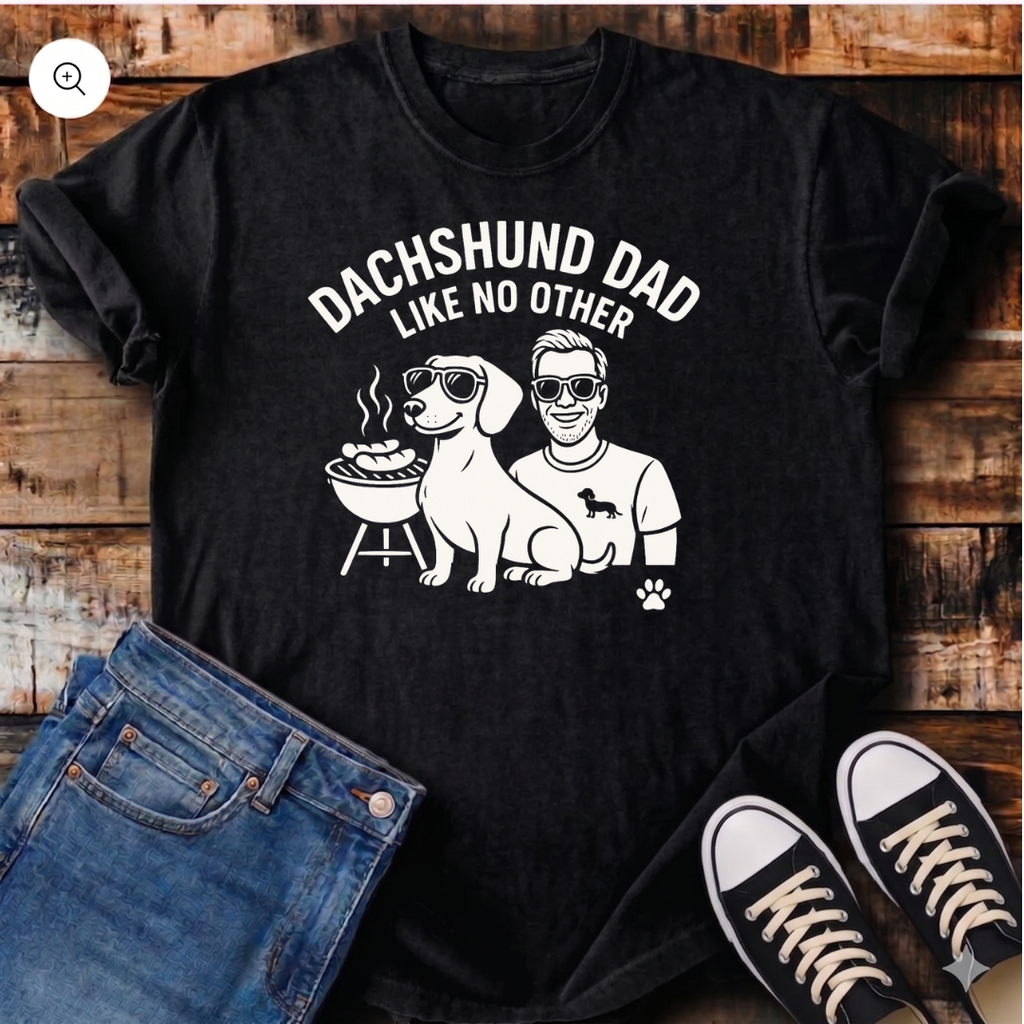 Dachshund Dad Like No Other T-Shirt