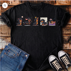 Dachshunds in a Row T-Shirt