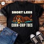 Short Legs, Corn Chip Toes T-Shirt