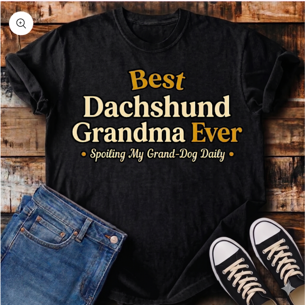Best Dachshund Grandma T-Shirt