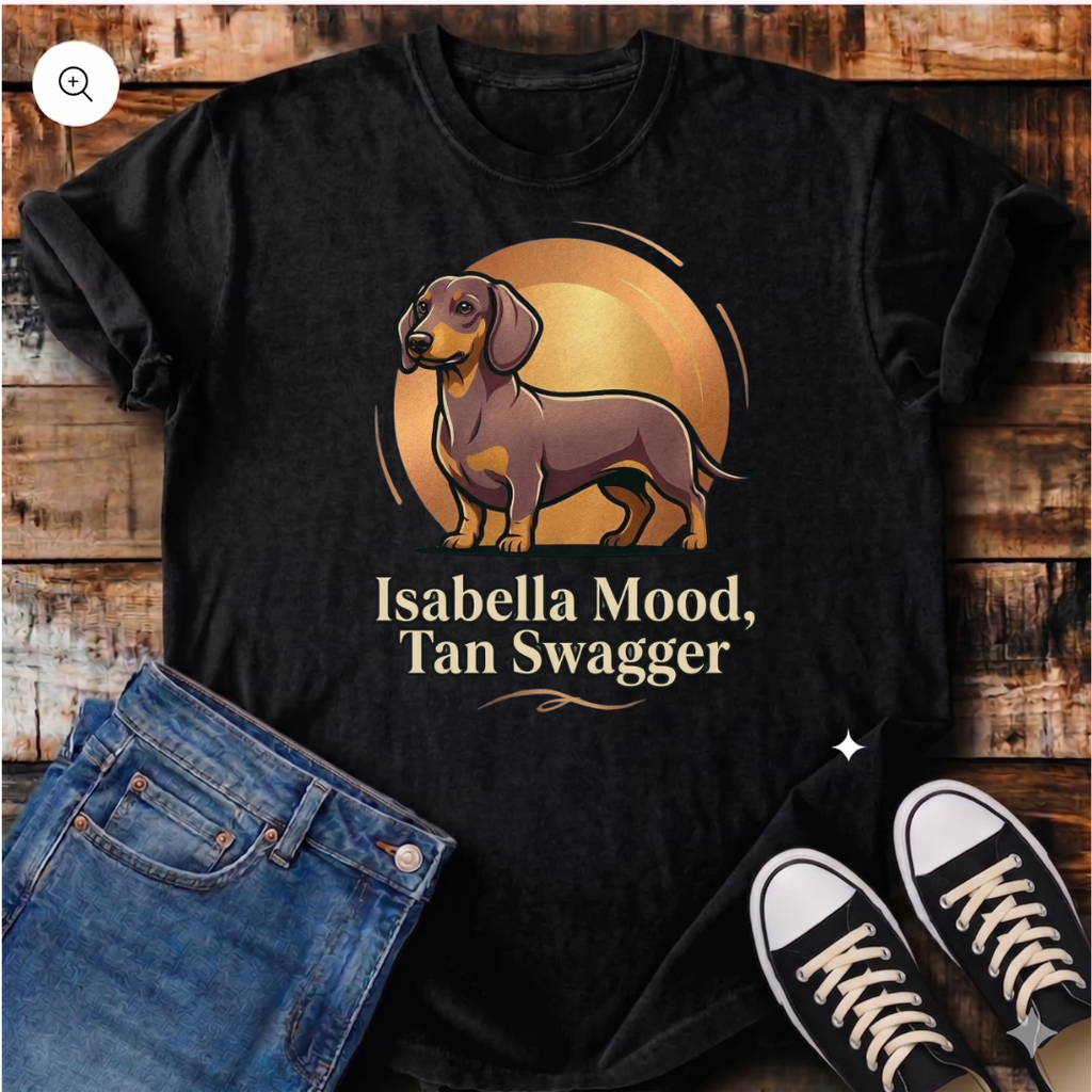 Isabella Mood, Tan Swagger T-Shirt