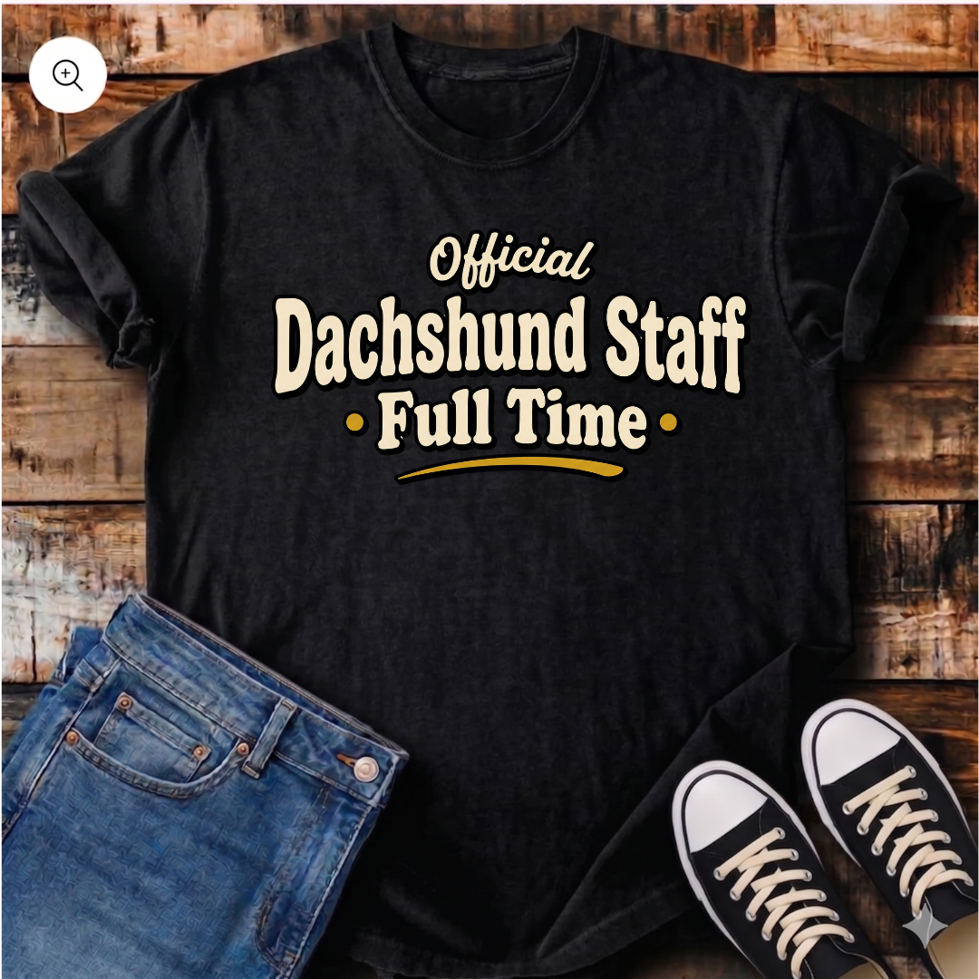 Official Dachshund Staff T-Shirt