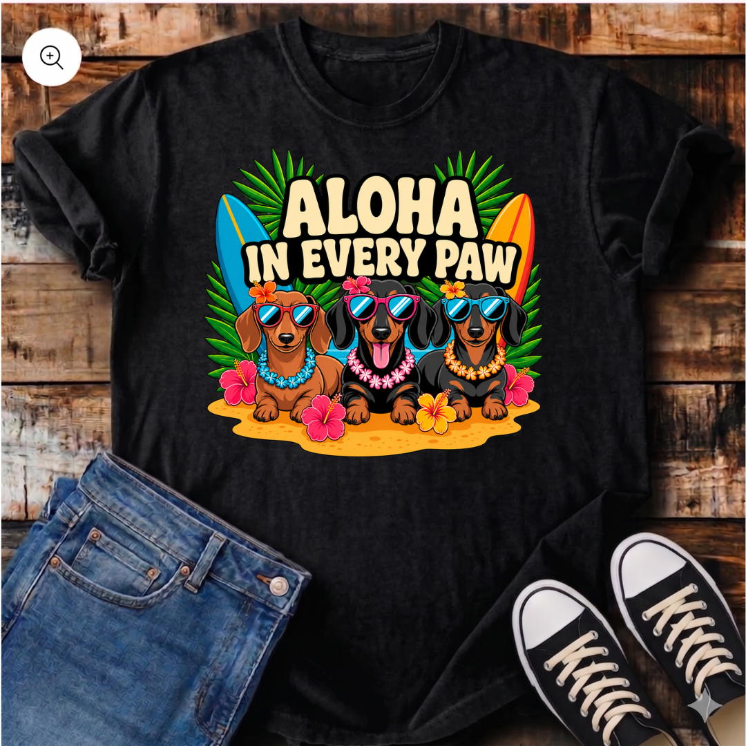 Aloha In Every Paw T-Shirt