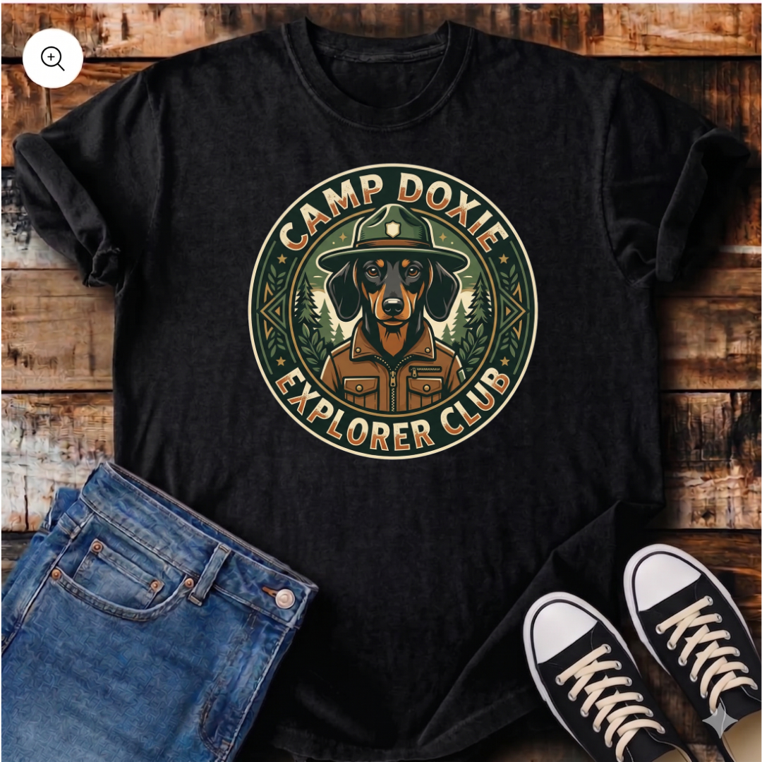 Camp Doxie Explorer Club T-Shirt