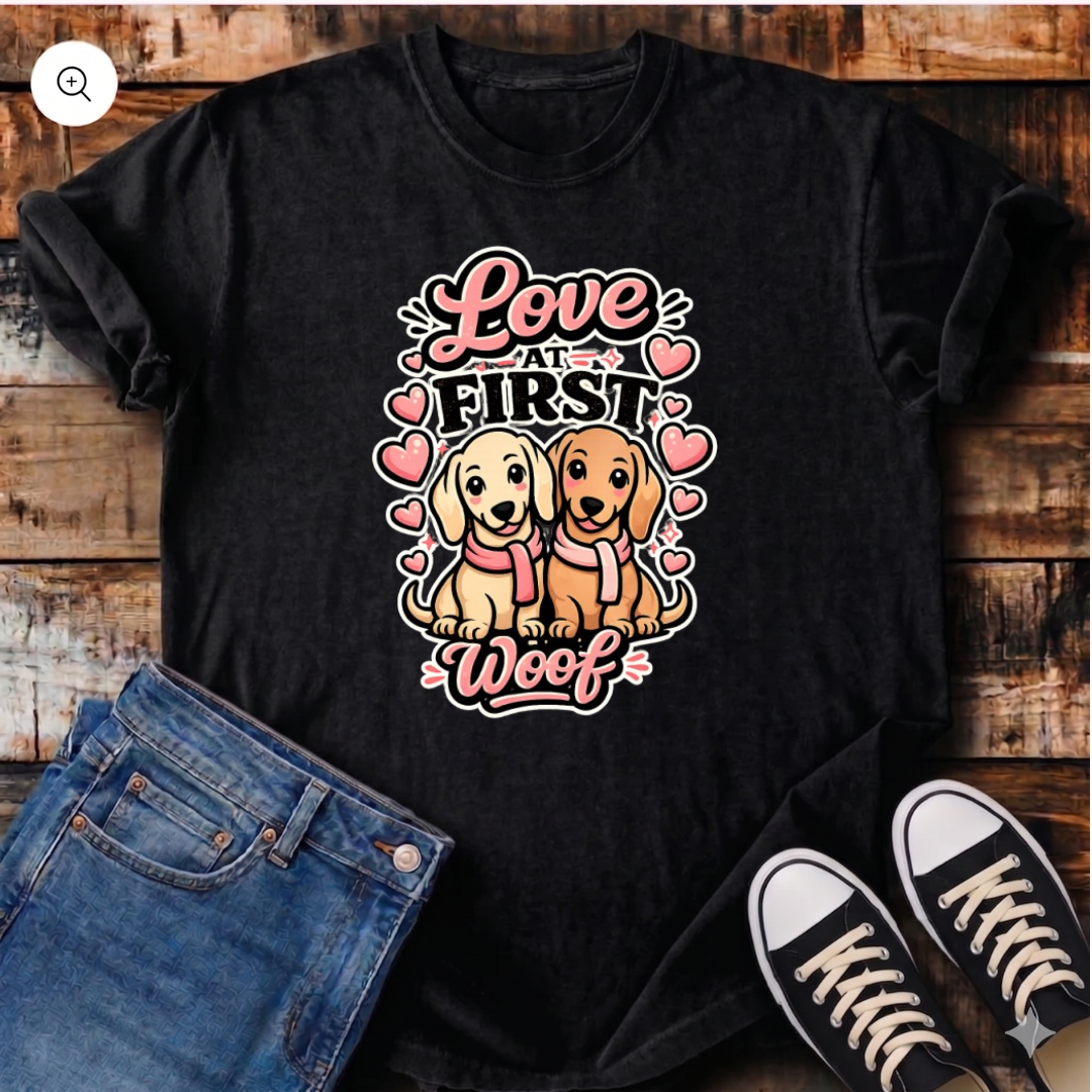 Love at First Woof T-Shirt