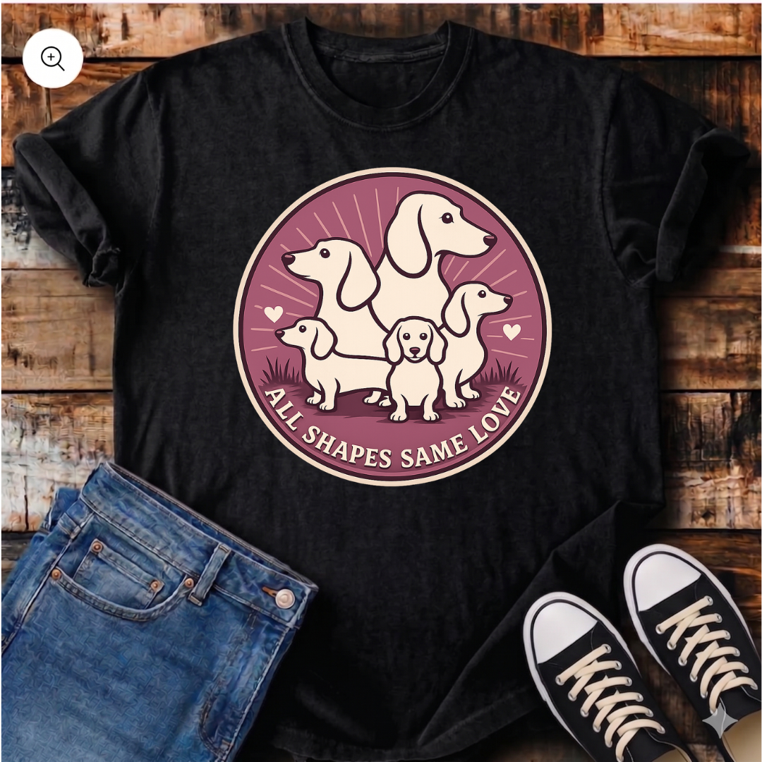 All Shapes Same Love T-Shirt