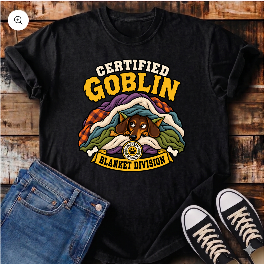 Certified Goblin Blanket Division T-Shirt