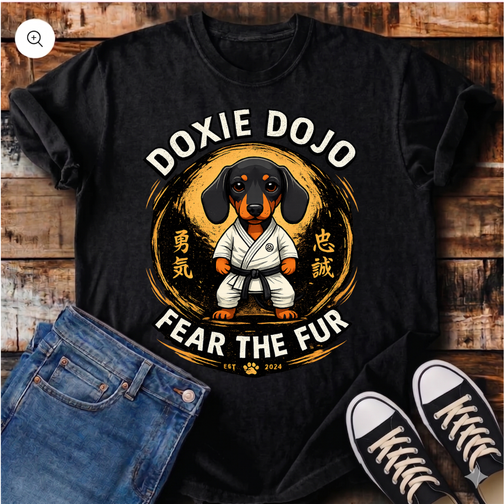 Doxie Dojo Fear The Fur T-Shirt