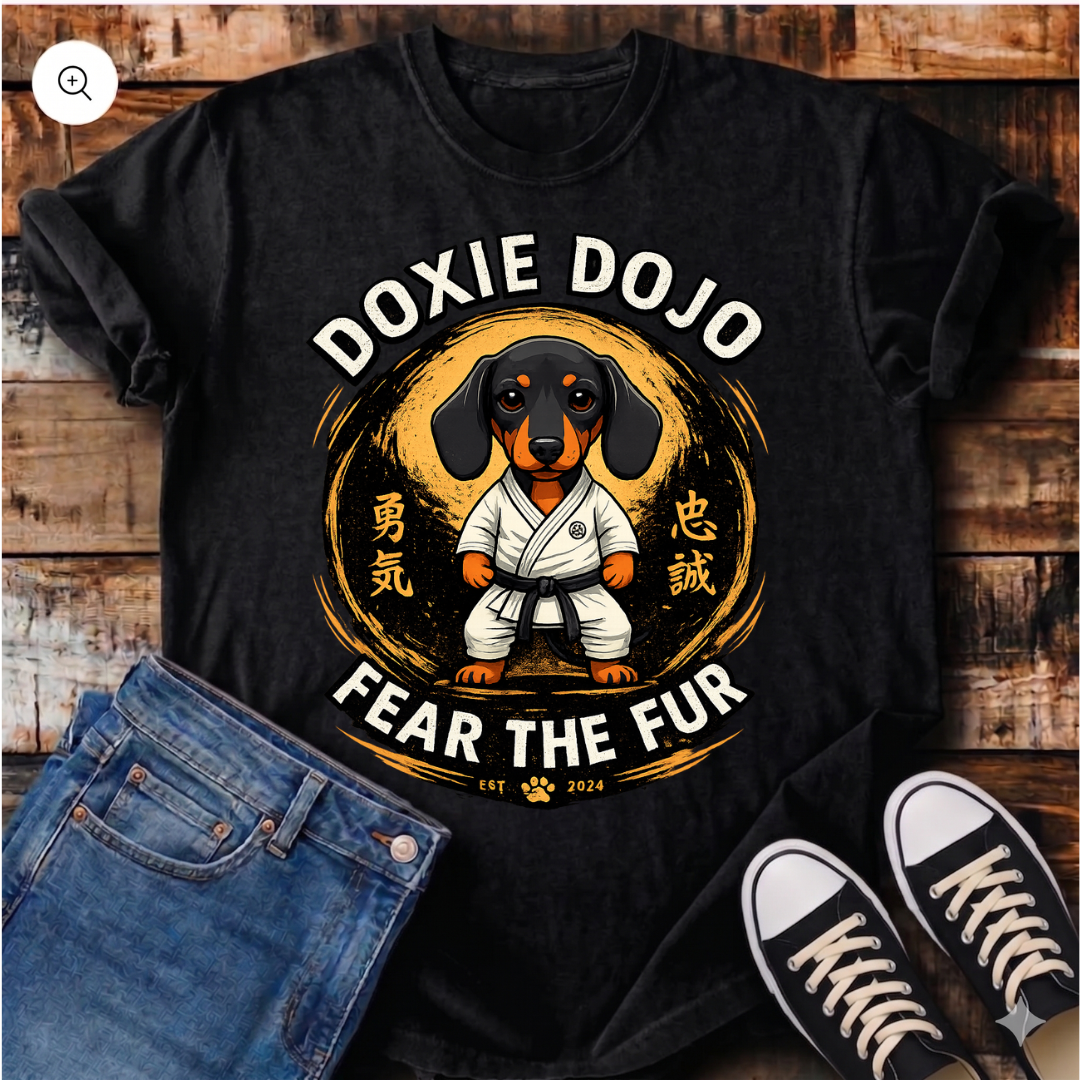 Doxie Dojo Fear The Fur T-Shirt