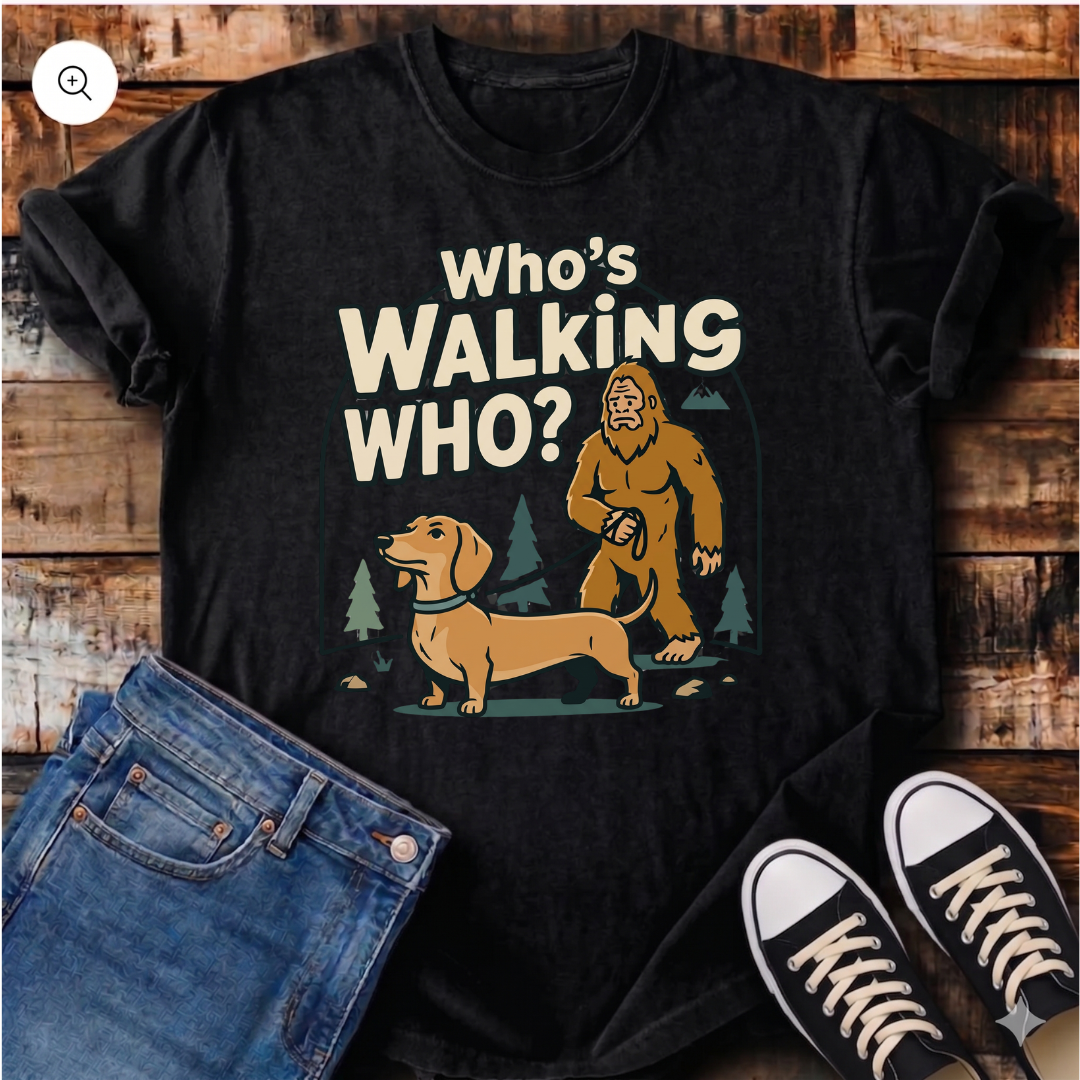 Who's Walking Who? T-Shirt