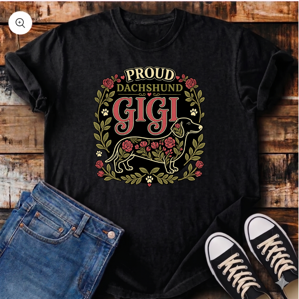 Proud Dachshund Gigi T-Shirt