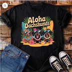 Aloha Dachshunds T-Shirt