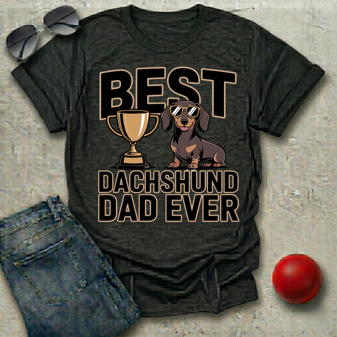 Best Dachshund Dad Ever T-Shirt