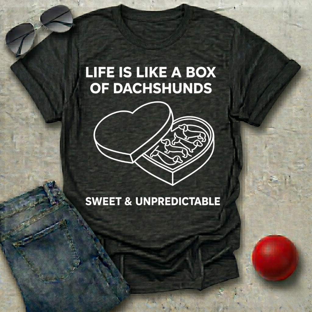 Life is like a Box of Dachshunds T-Shirt