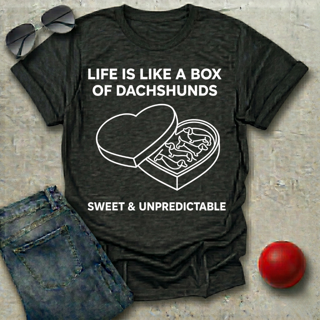 Life is like a Box of Dachshunds T-Shirt