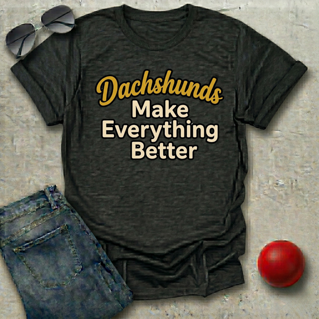 Dachshunds Make Everything Better T-Shirt