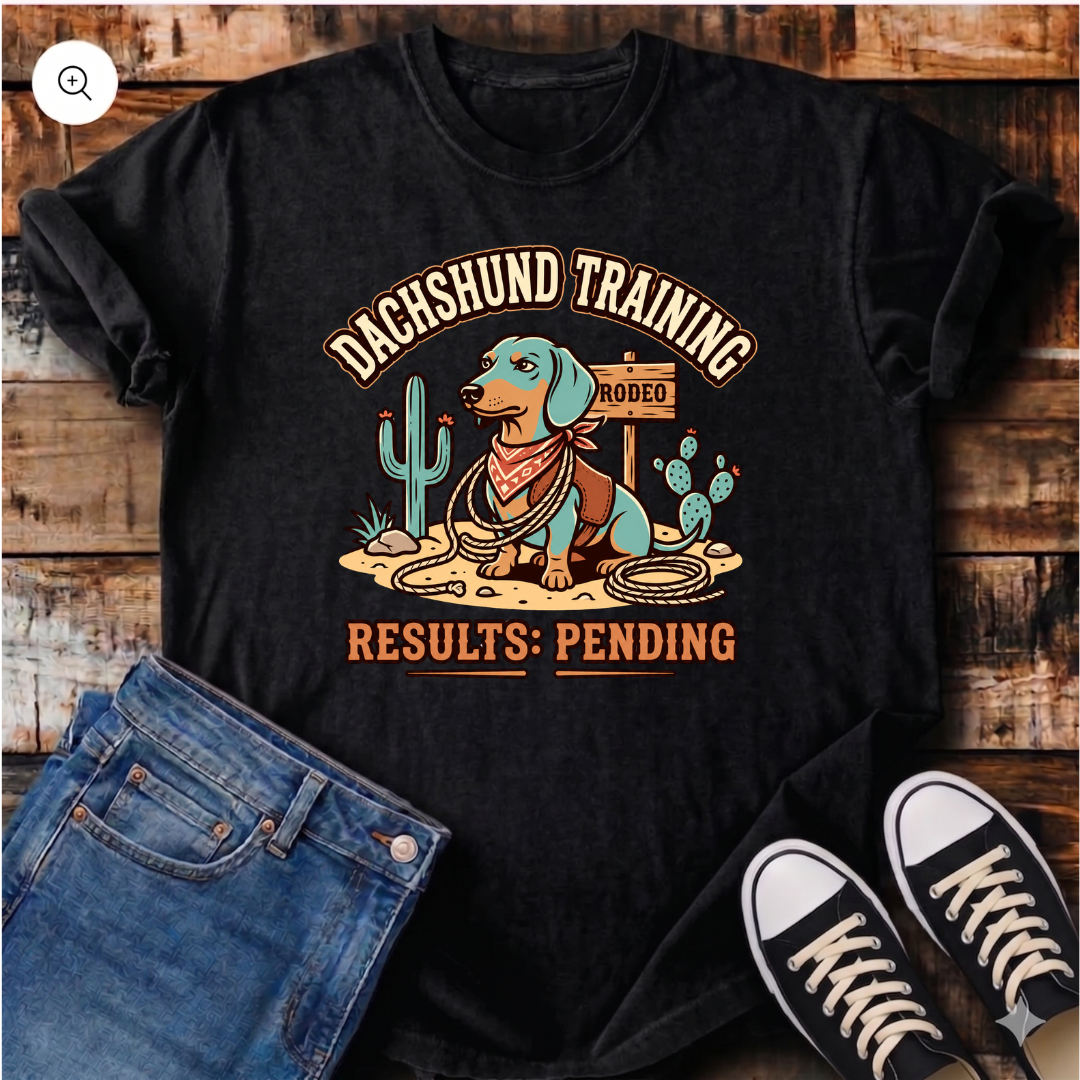 Dachshund Training Results Pending T-Shirt
