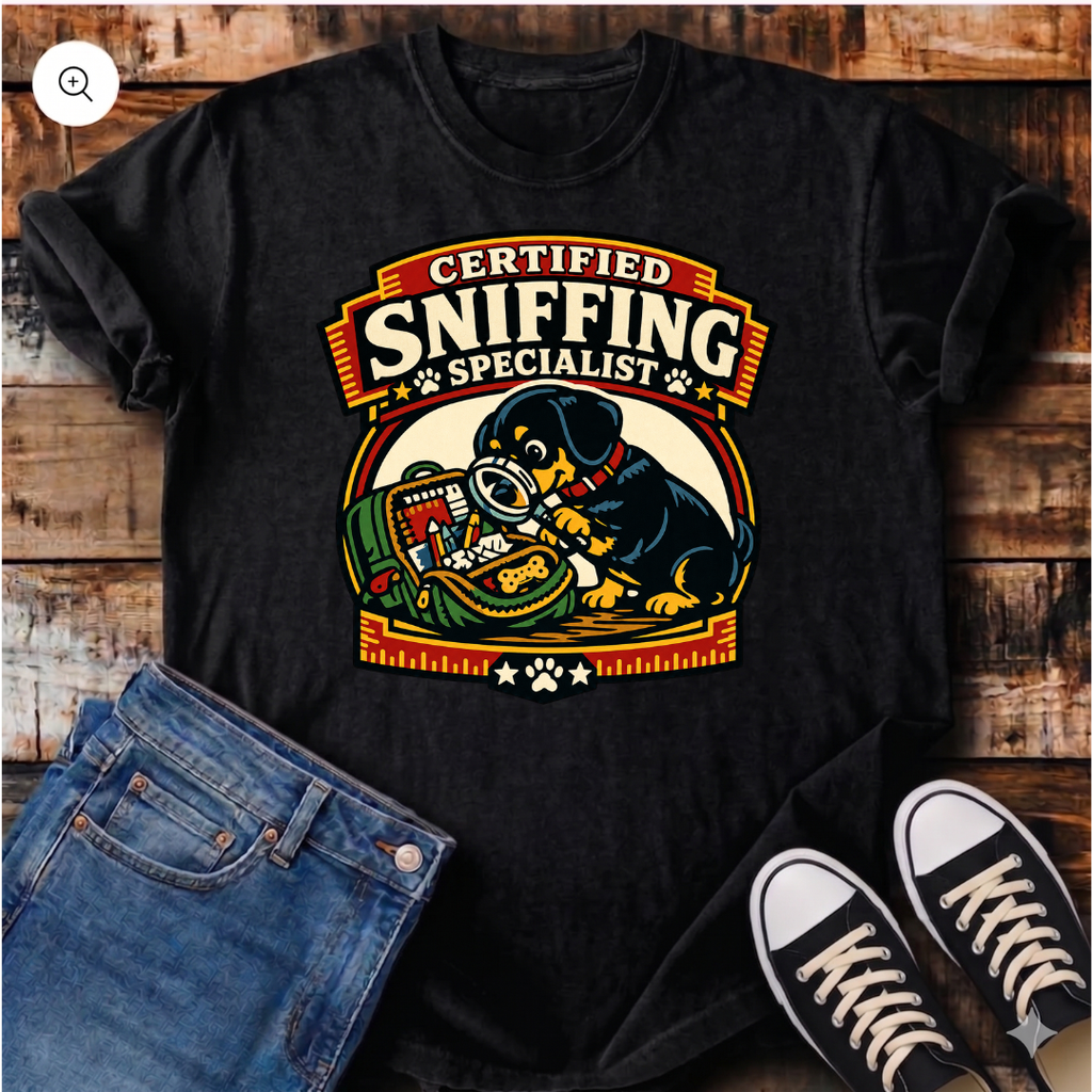 Certified Sniffing Specialist T-Shirt