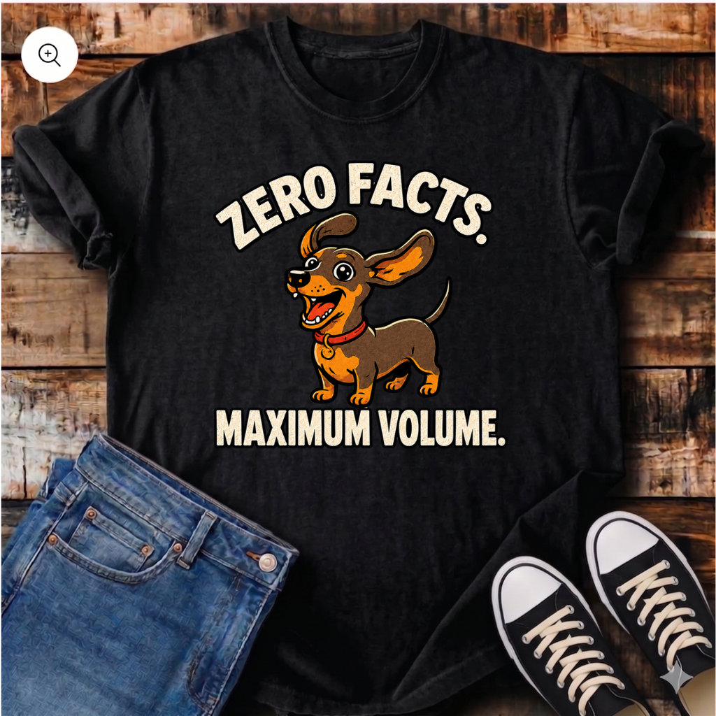 Zero Facts Maximum Volume T-Shirt