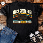 Back Safety First T-Shirt