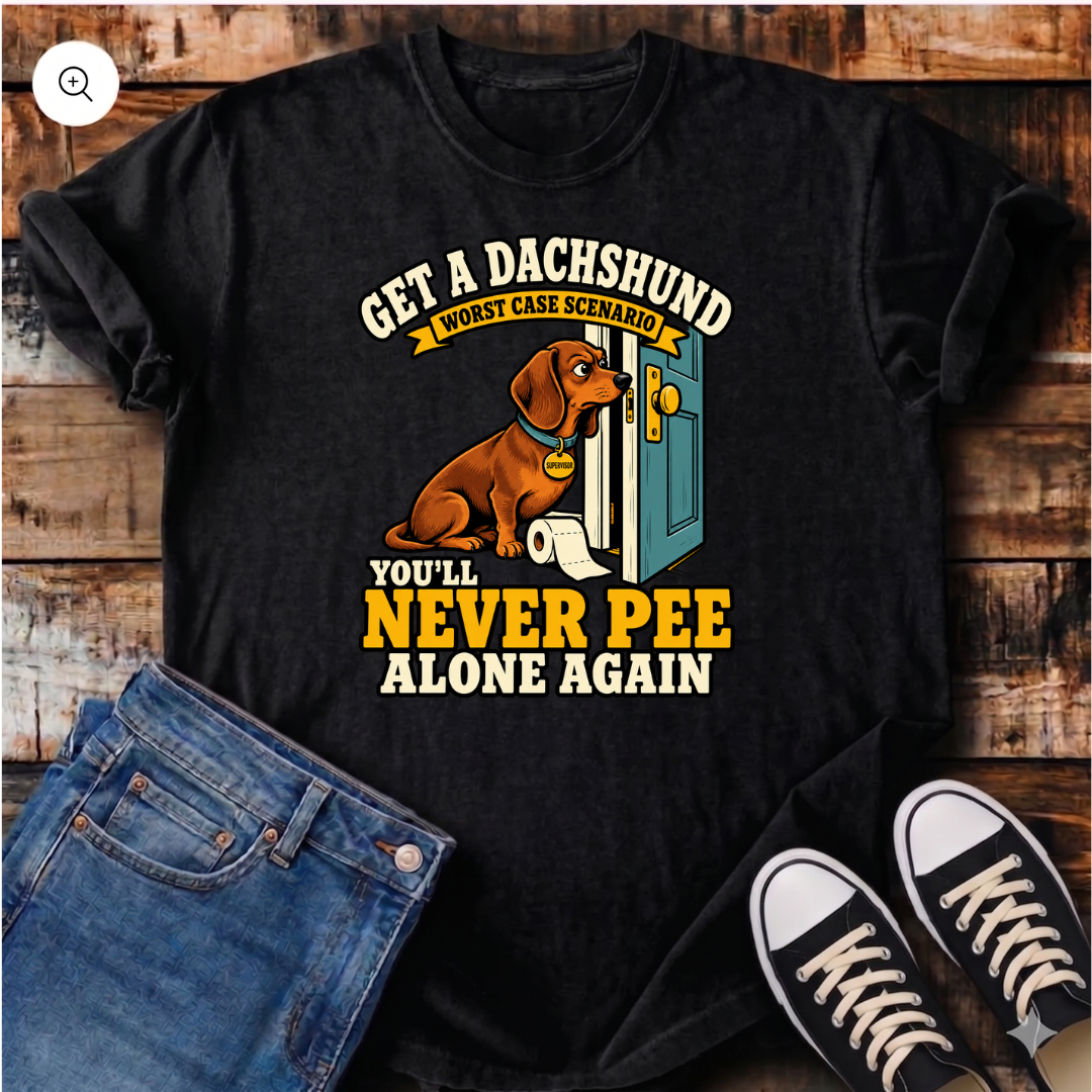 You'll Never Pee Alone Again T-Shirt
