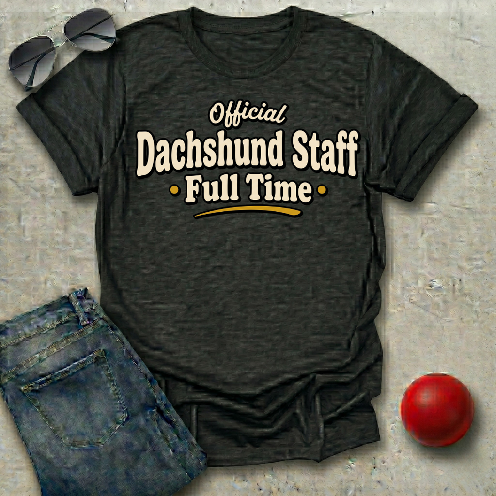 Official Dachshund Staff T-Shirt
