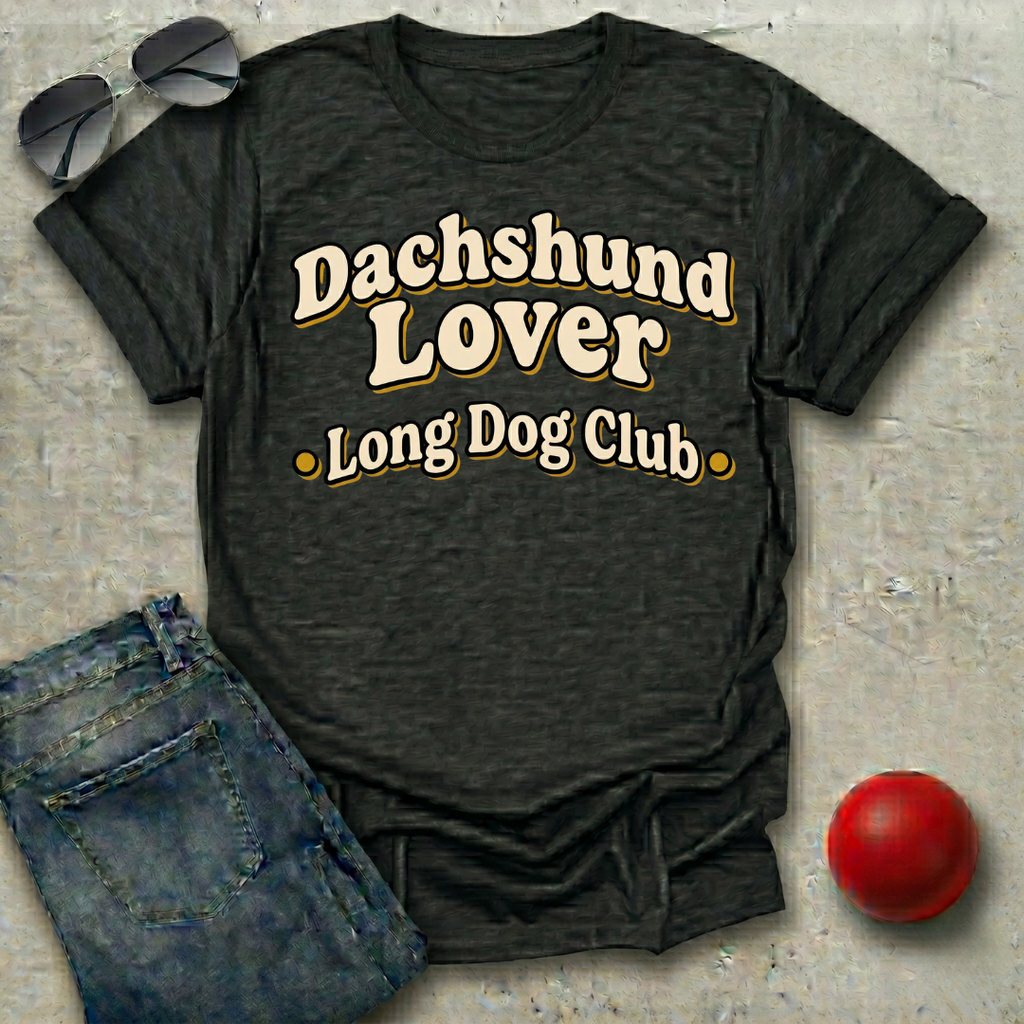 Dachshund Lover Long Dog Club T-Shirt