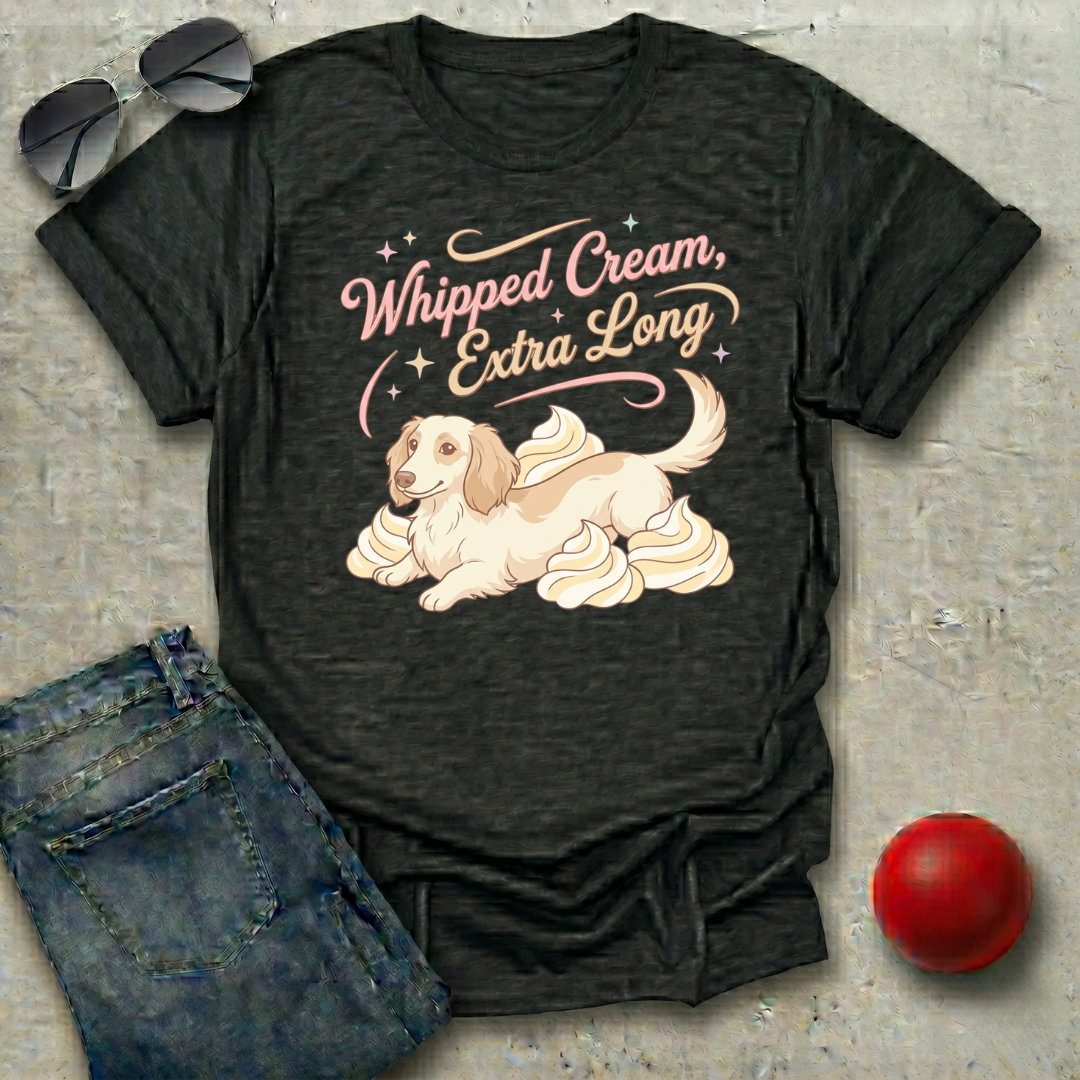Whipped Cream Extra Long T-Shirt