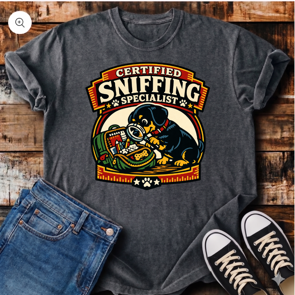 Certified Sniffing Specialist T-Shirt